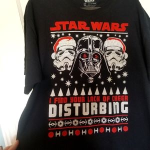 Star Wars Christmas t-shirt XL